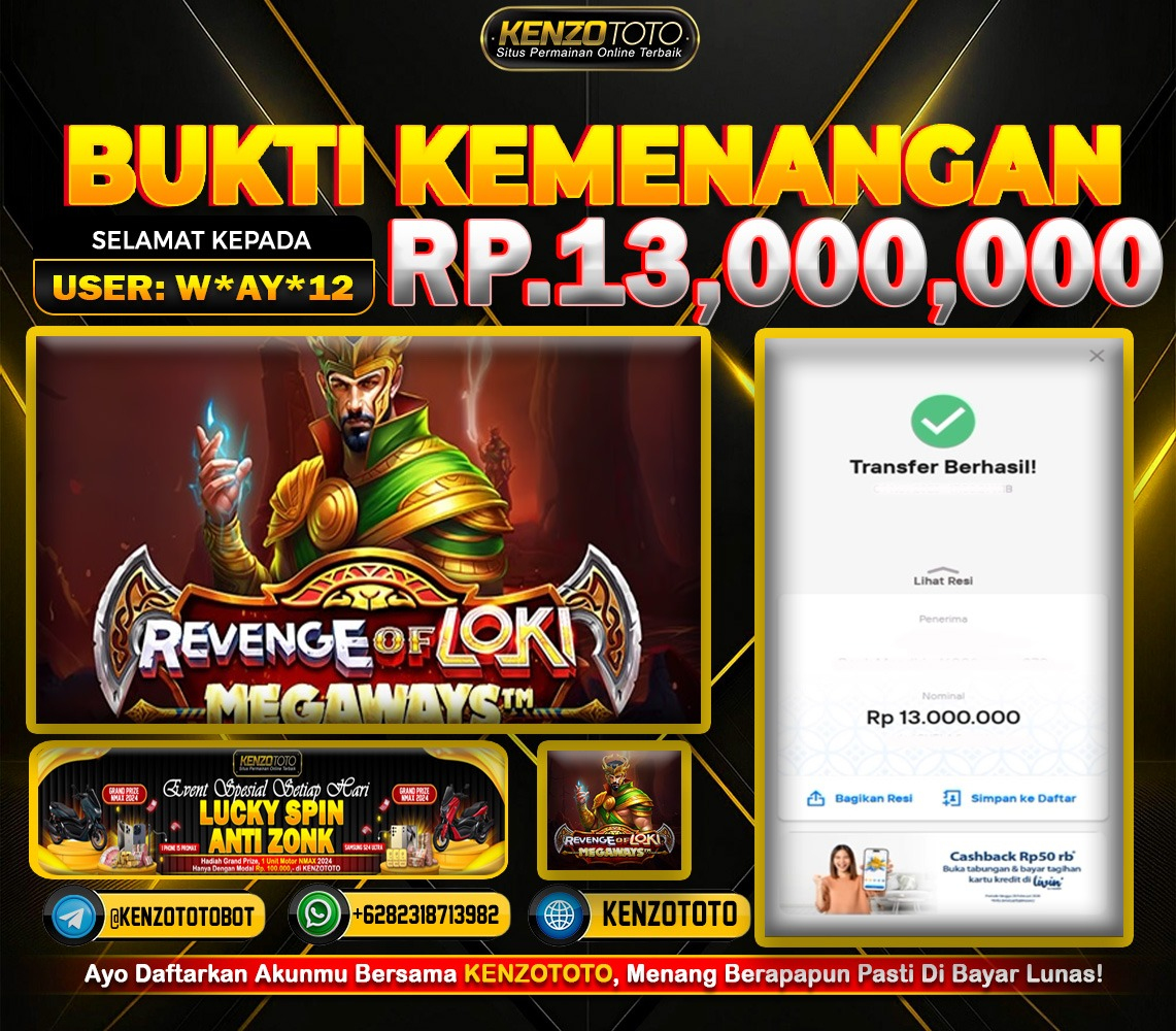 TOTAL WD : RP 13.000.000 CASH!!!