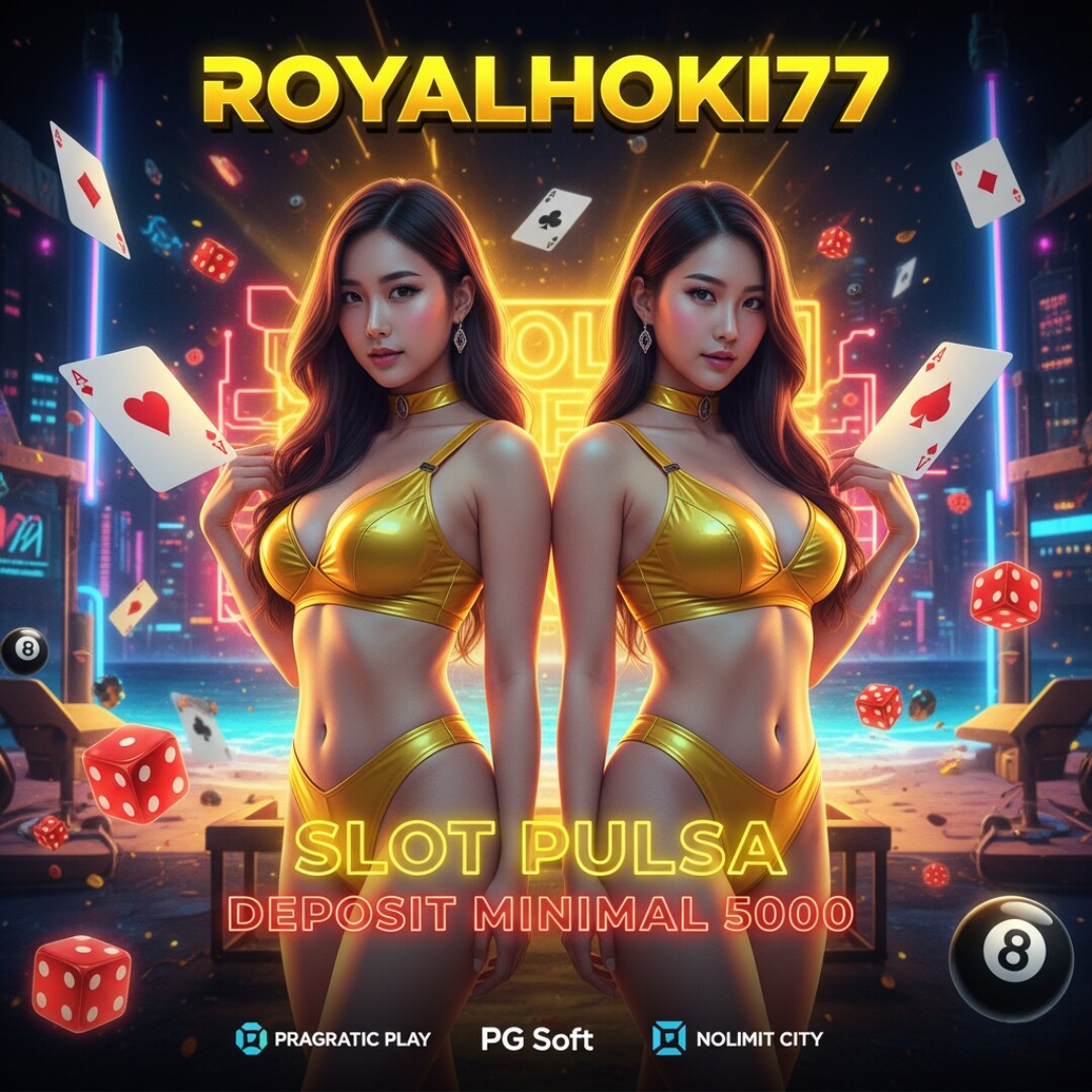 ROYALHOKI77: Situs Slot Online Deposit Pulsa 5000 Termurah & Paling Aman image 1