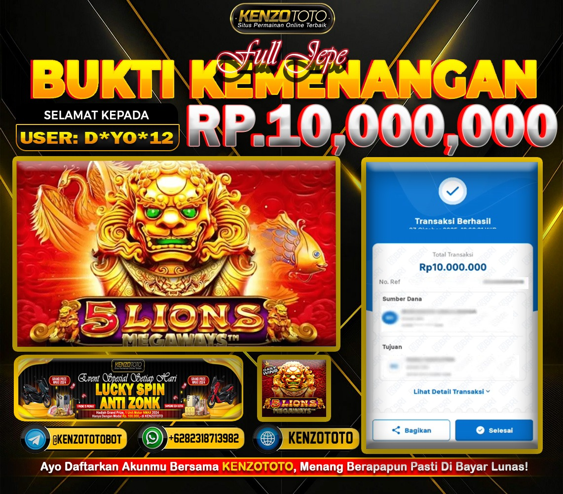 TOTAL WD : RP 10.000.000 CASH!!!