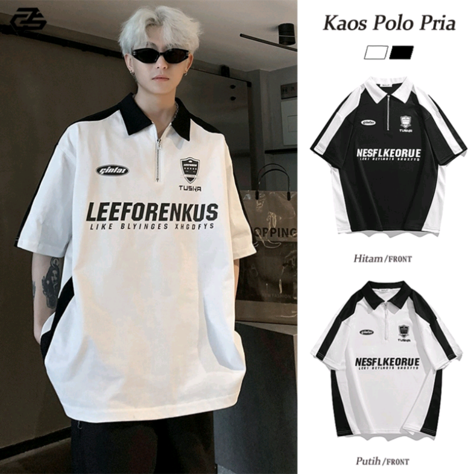 Kaos Oversized Polo Shirt