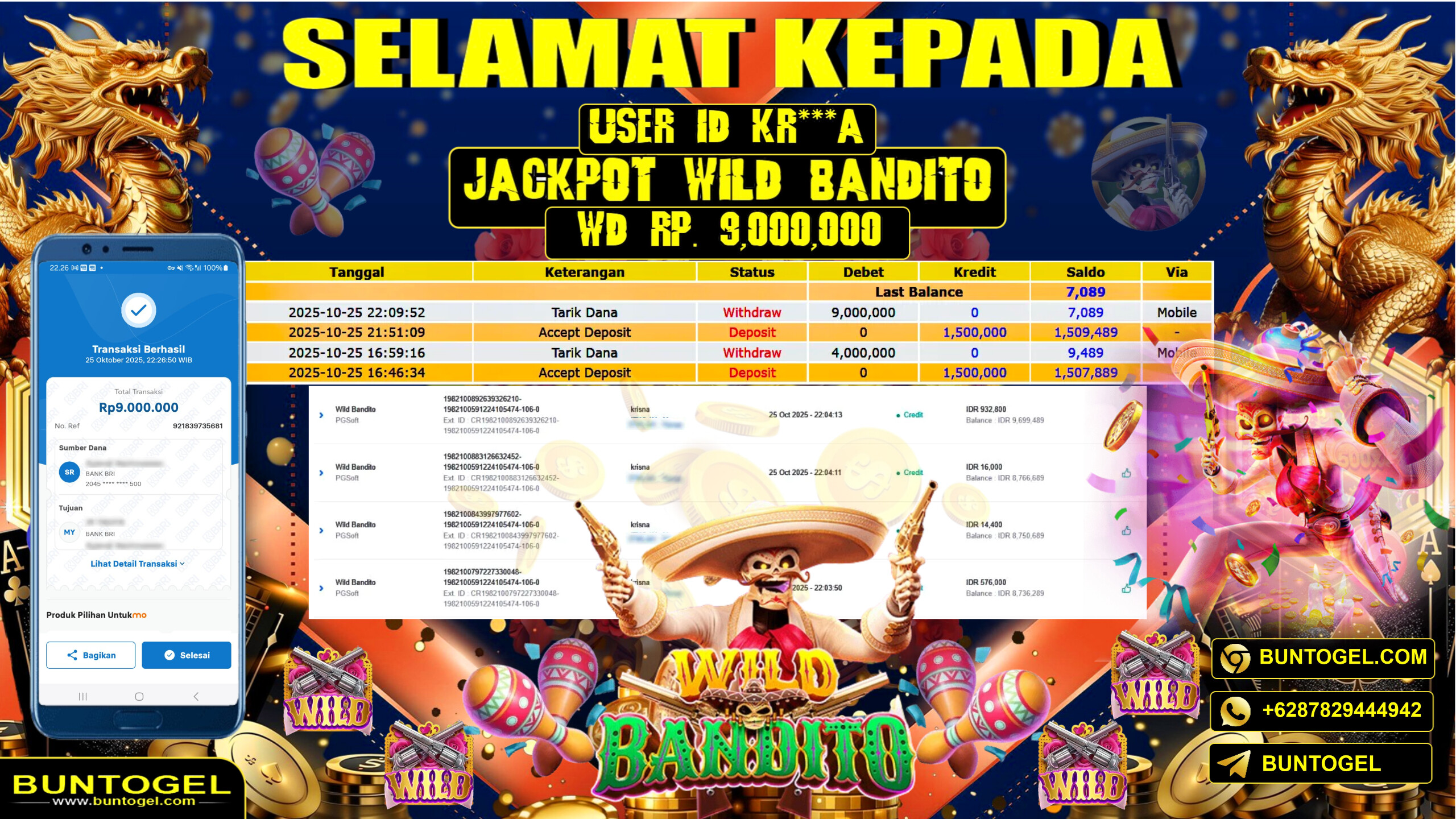 BUKTI BAYAR BUNTOGEL
