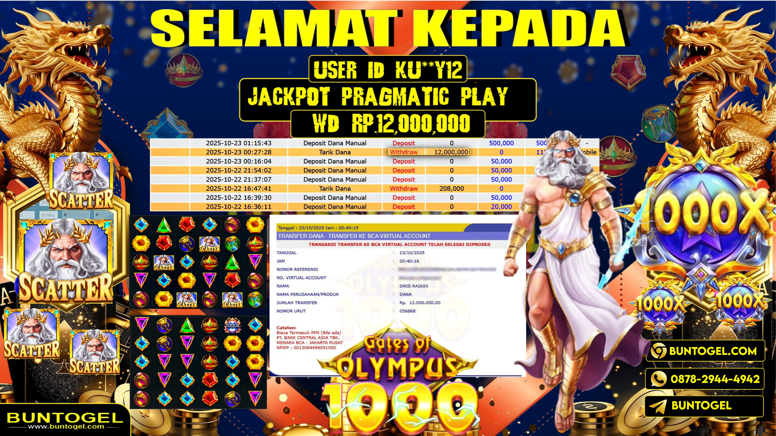 BUKTI BAYAR BUNTOGEL