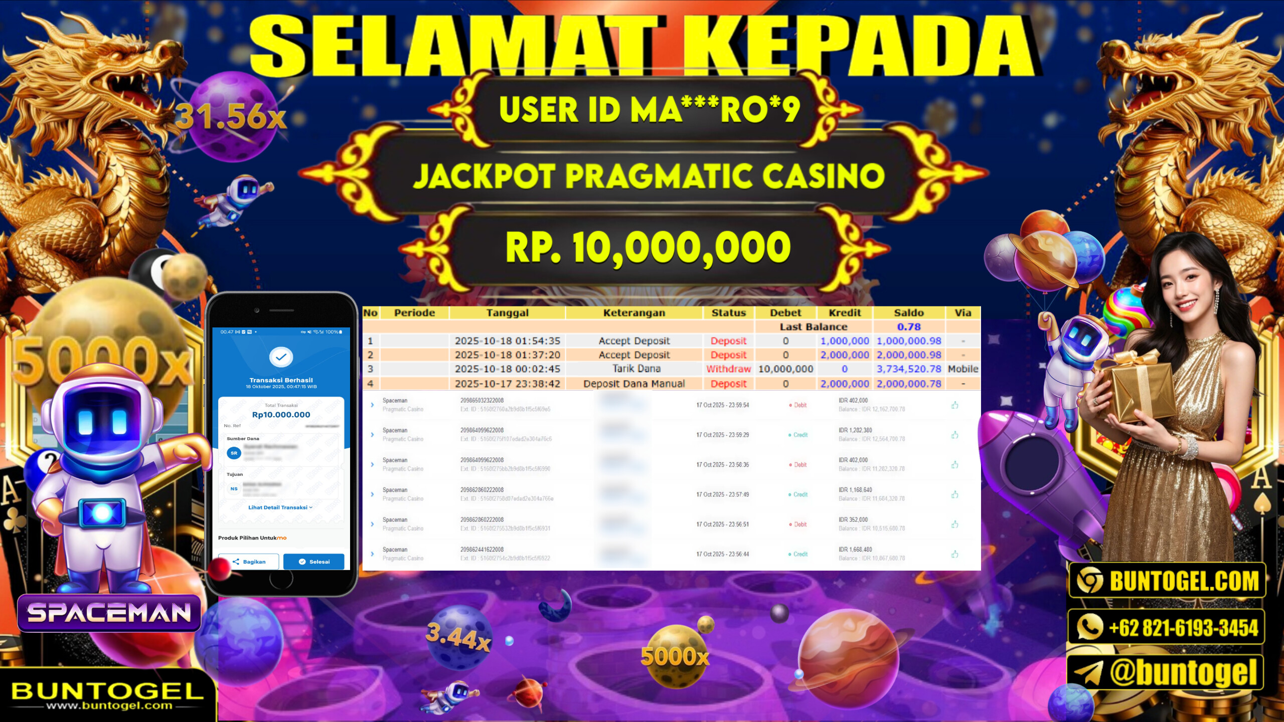 BUKTI BAYAR BUNTOGEL