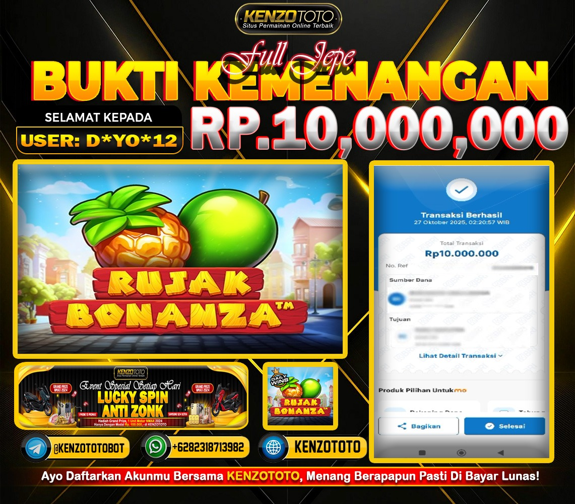 TOTAL WD : RP 10.000.000 CASH!!!