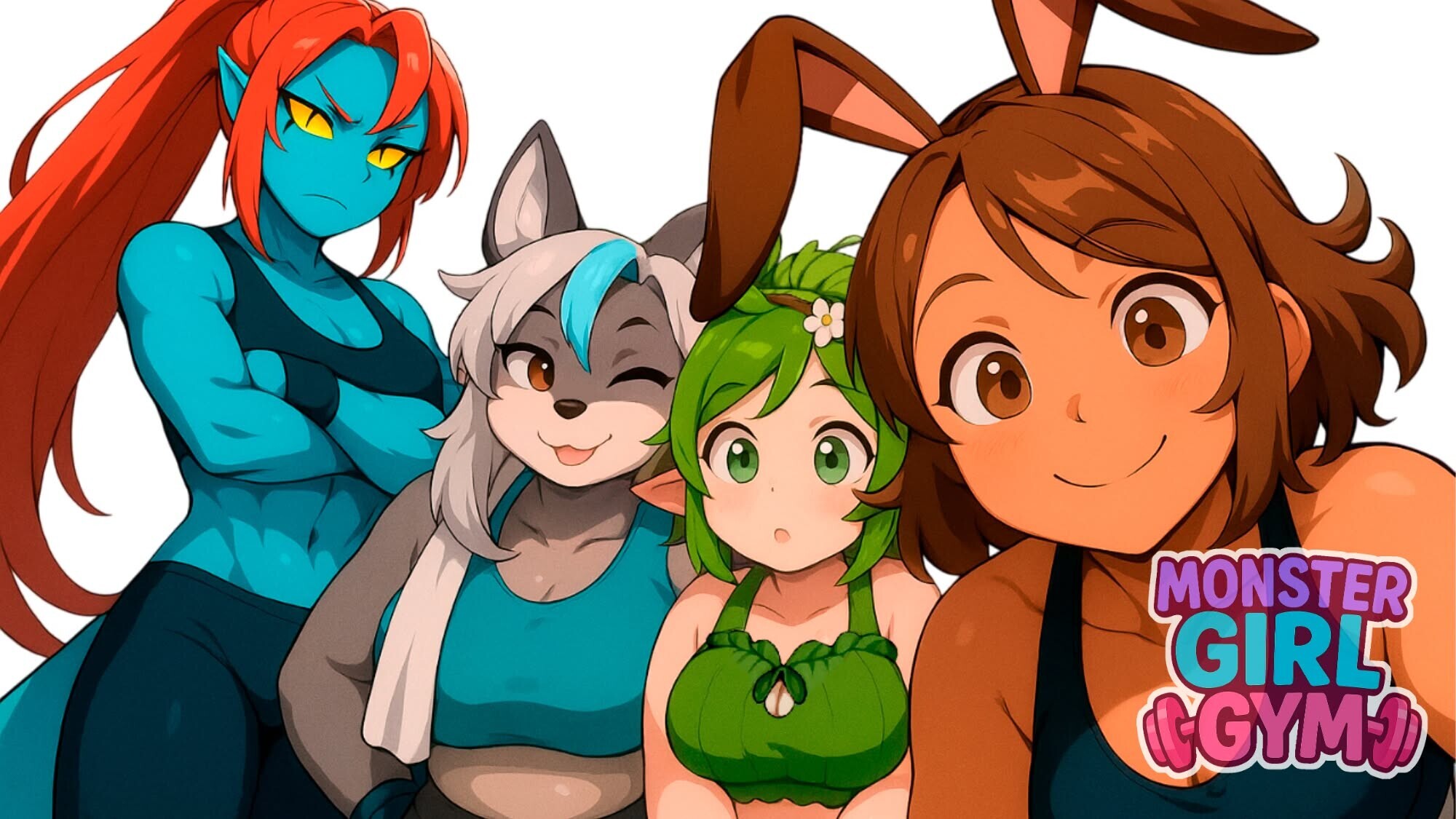 Monster Girl Gym Ver.0.7b by Honey Queen Studios Porn Game