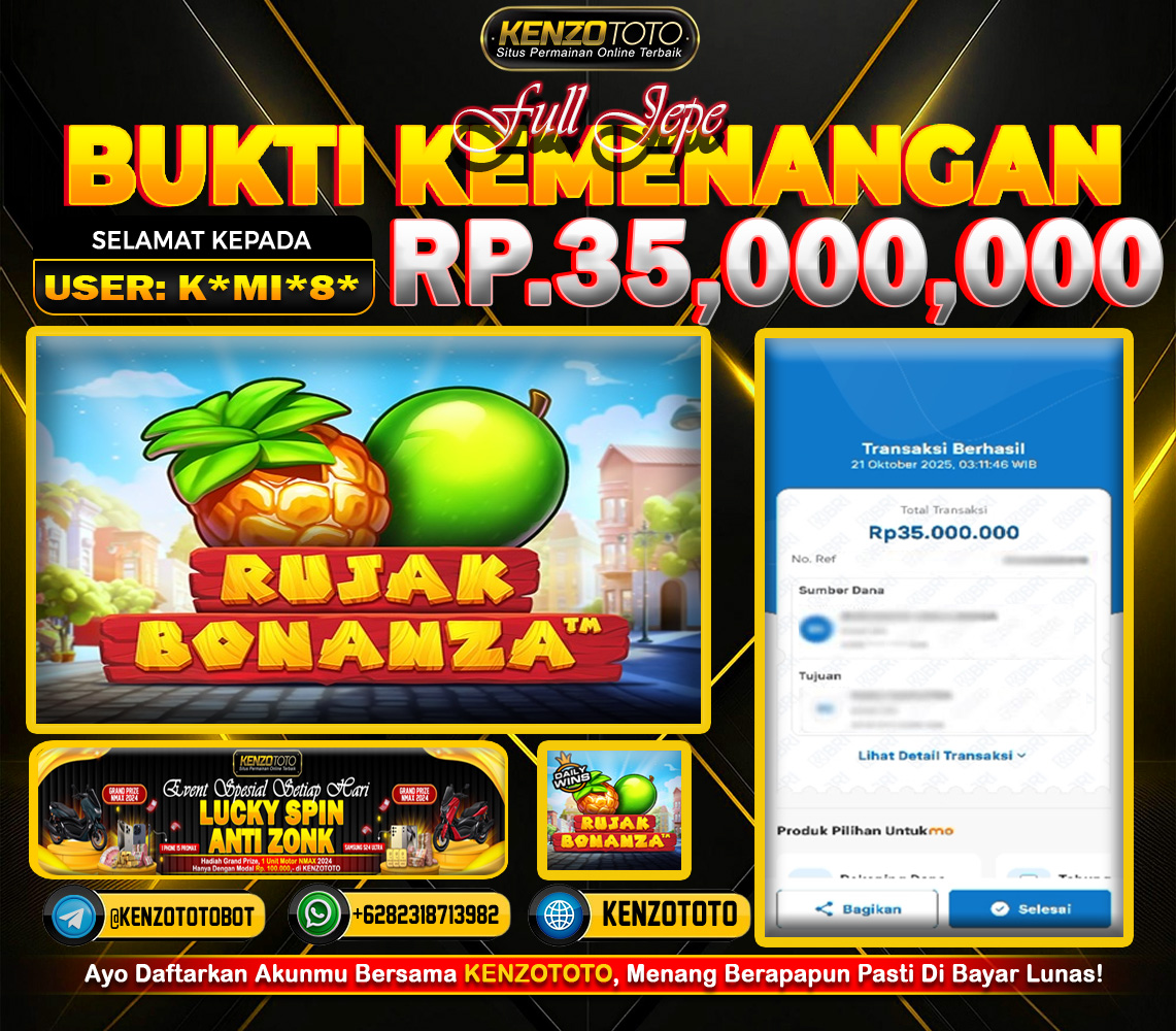 TOTAL WD : RP 35.000.000 CASH!!!
