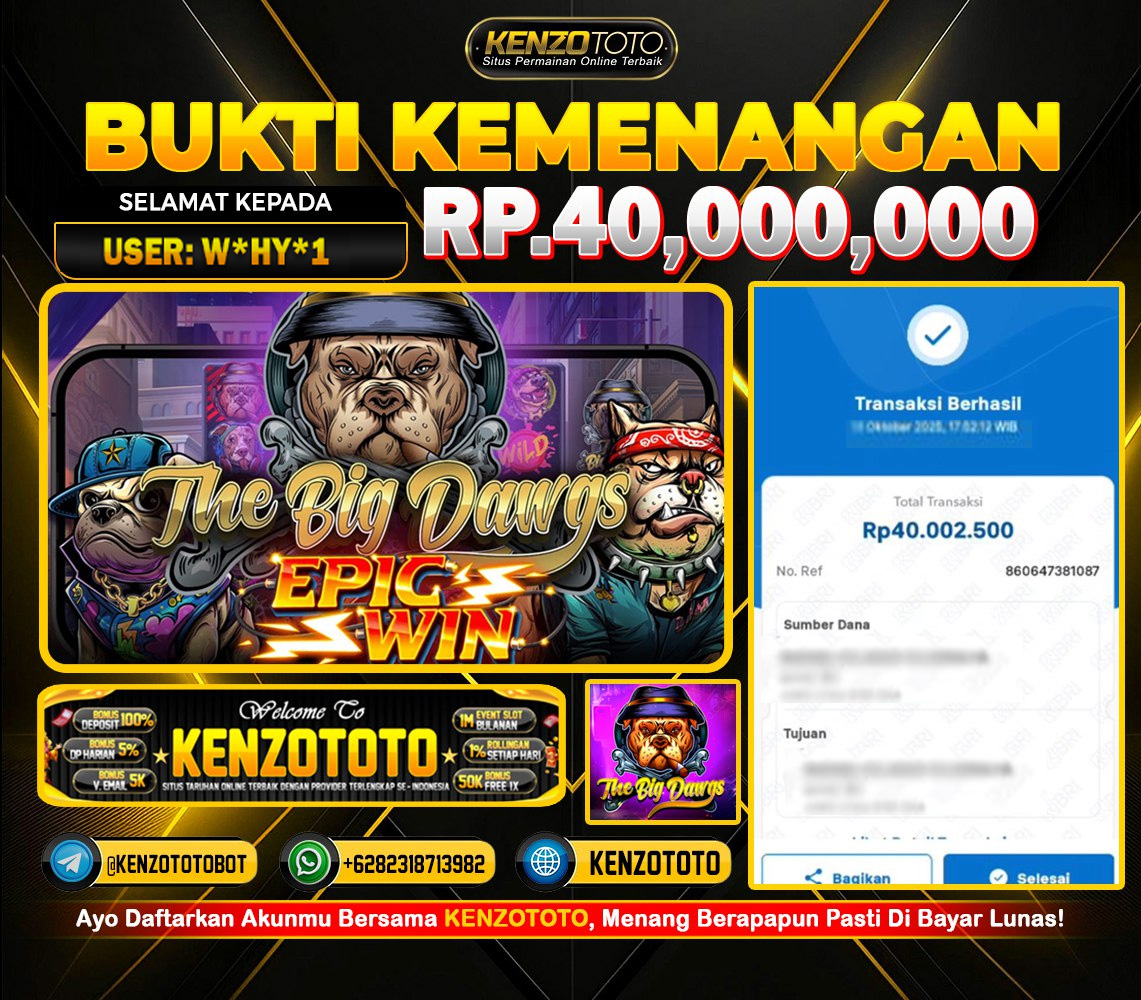 TOTAL WD : RP 40.000.000 CASH!!!