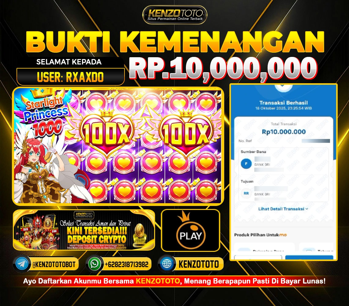 TOTAL WD : RP 10.000.000 CASH!!!