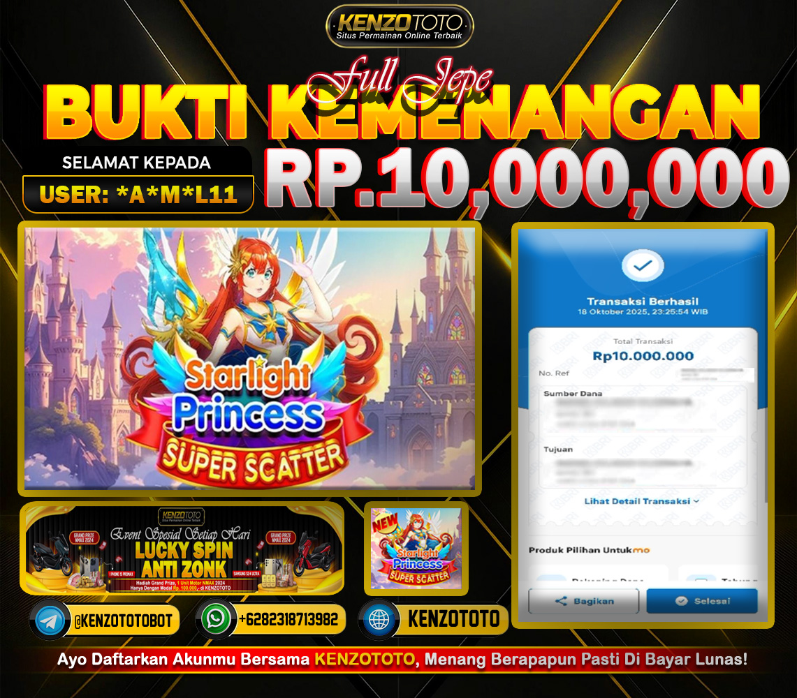 TOTAL WD : RP 10.000.000 CASH!!!