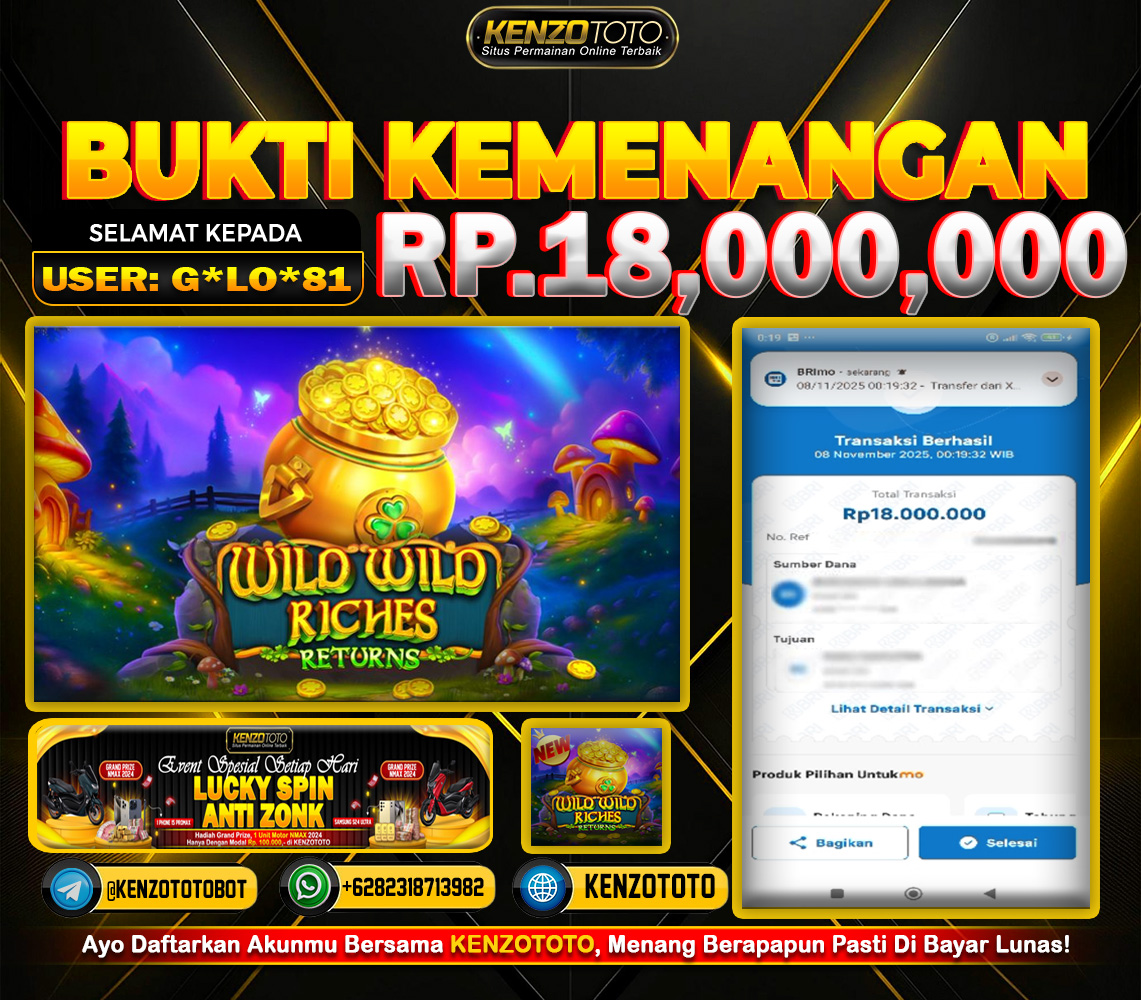 TOTAL WD : RP 18.000.000 CASH!!!