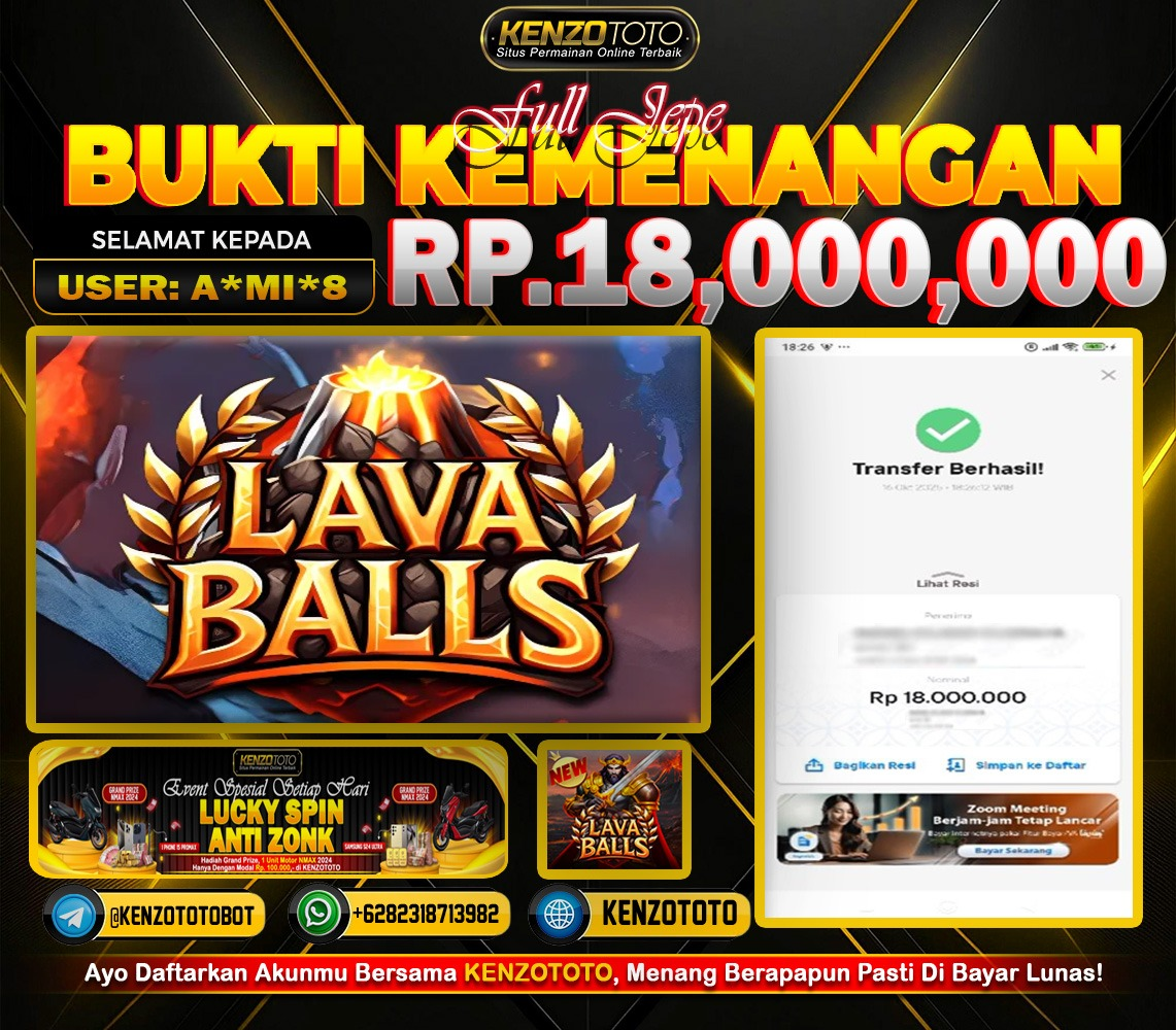 TOTAL WD : RP 18.000.000 CASH!!!