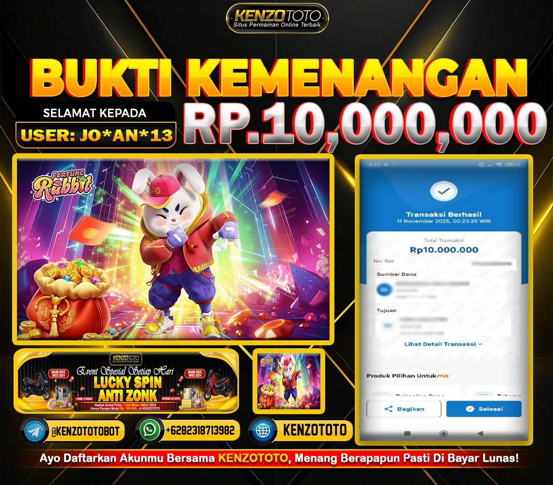 TOTAL WD : RP 10.000.000 CASH!!!