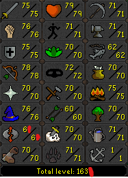 [SOLD!]163? Total, 318 QP, Jagex Account, Email Access Included, Major ...