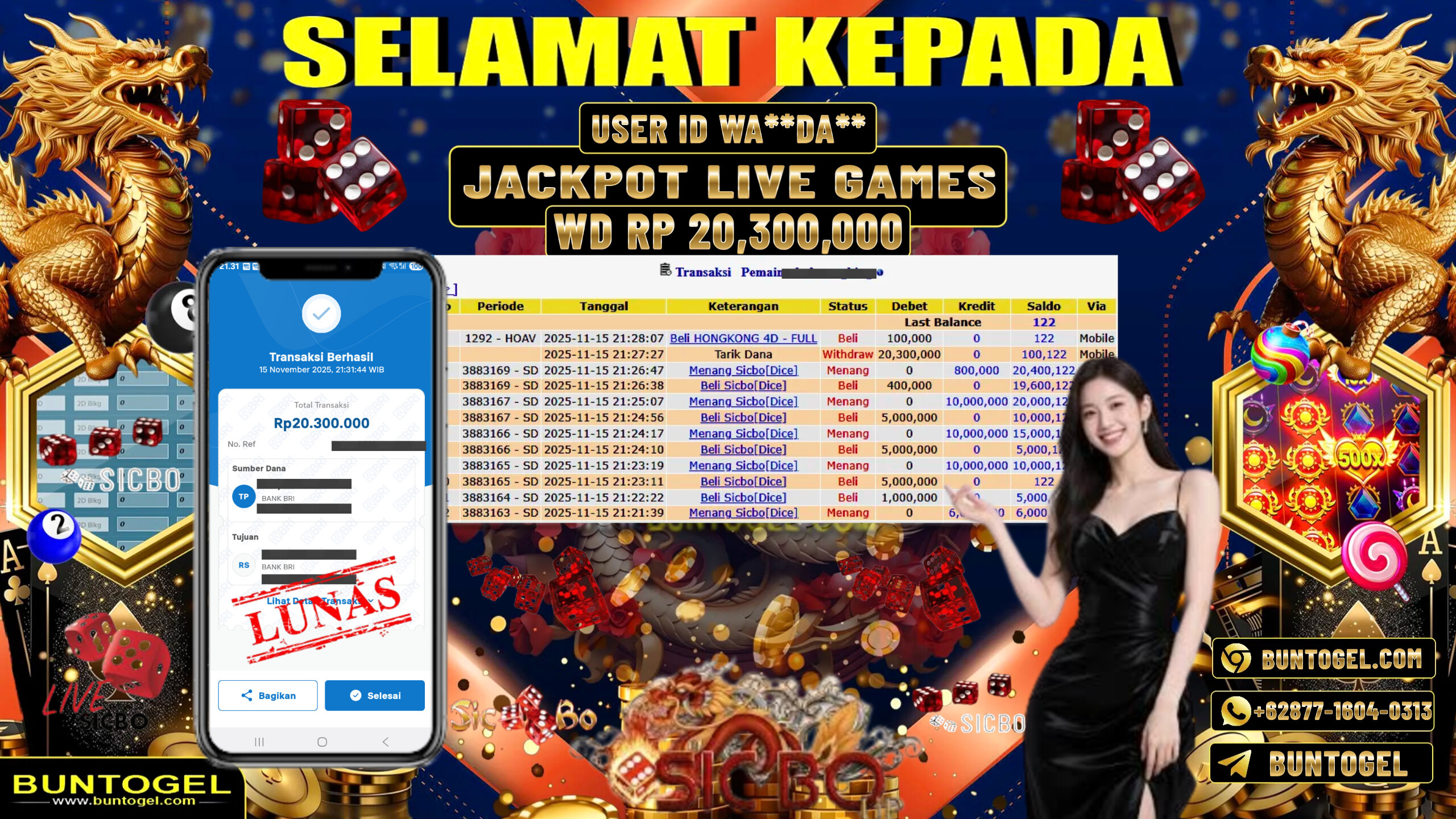 BUKTI BAYAR BUNTOGEL