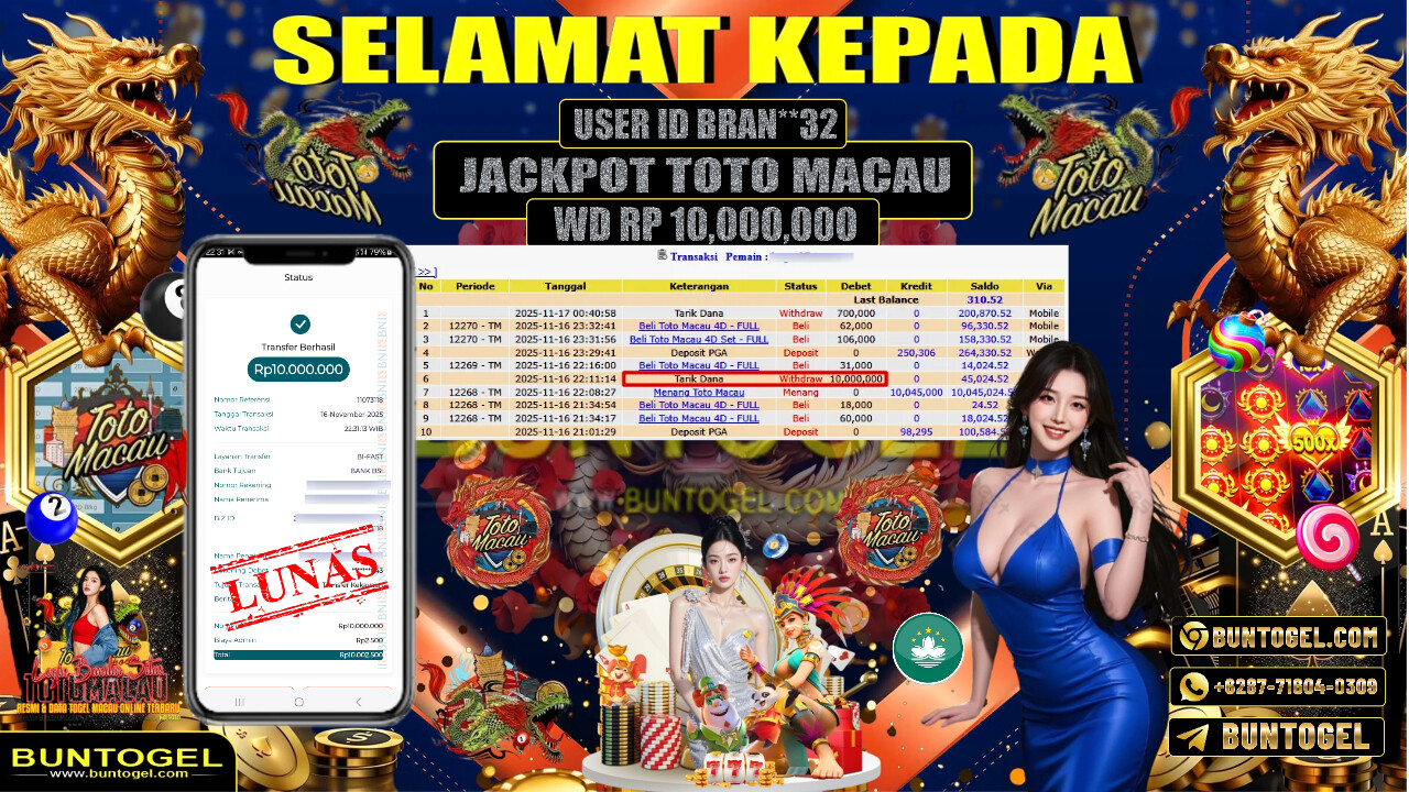 BUKTI BAYAR BUNTOGEL