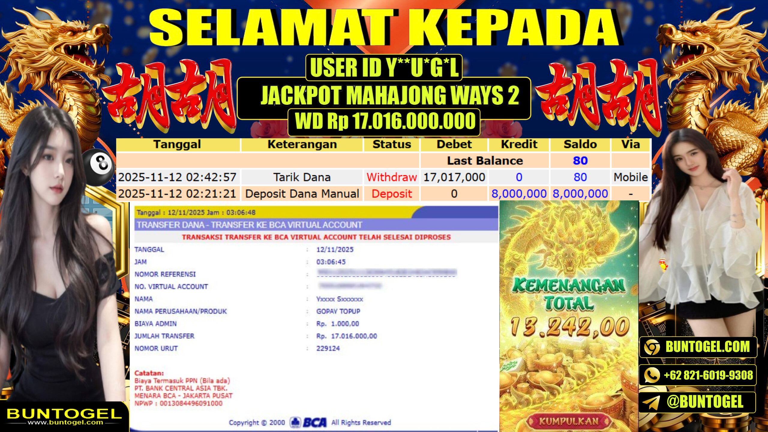 BUKTI BAYAR BUNTOGEL