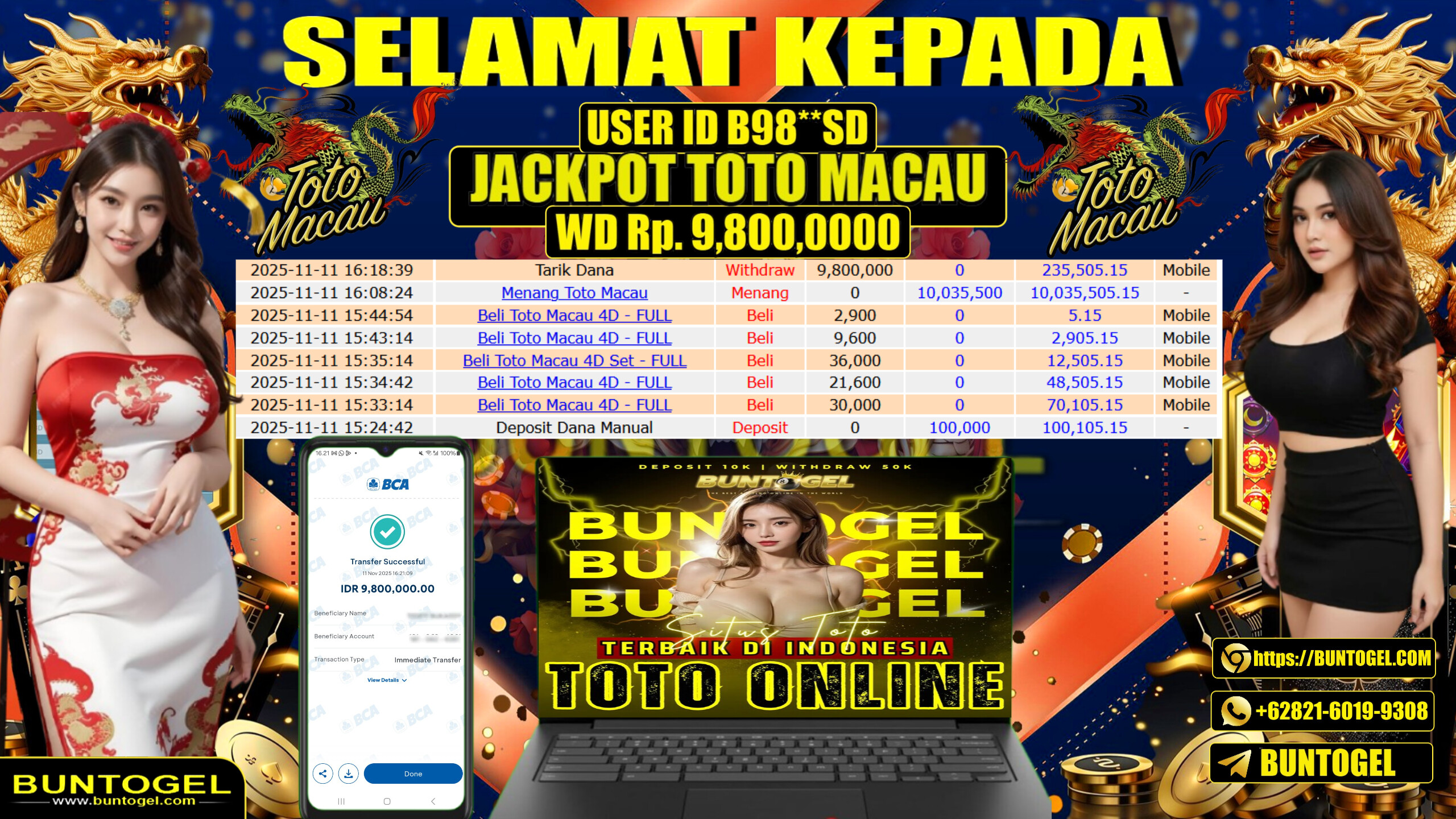 BUKTI BAYAR BUNTOGEL