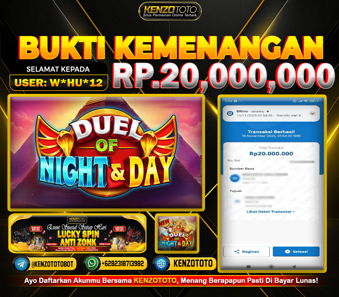 TOTAL WD : RP 20.000.000 CASH!!!