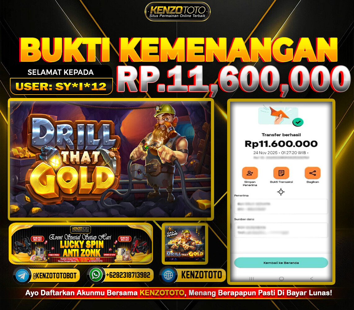TOTAL WD : RP 11.600.000 CASH!!!