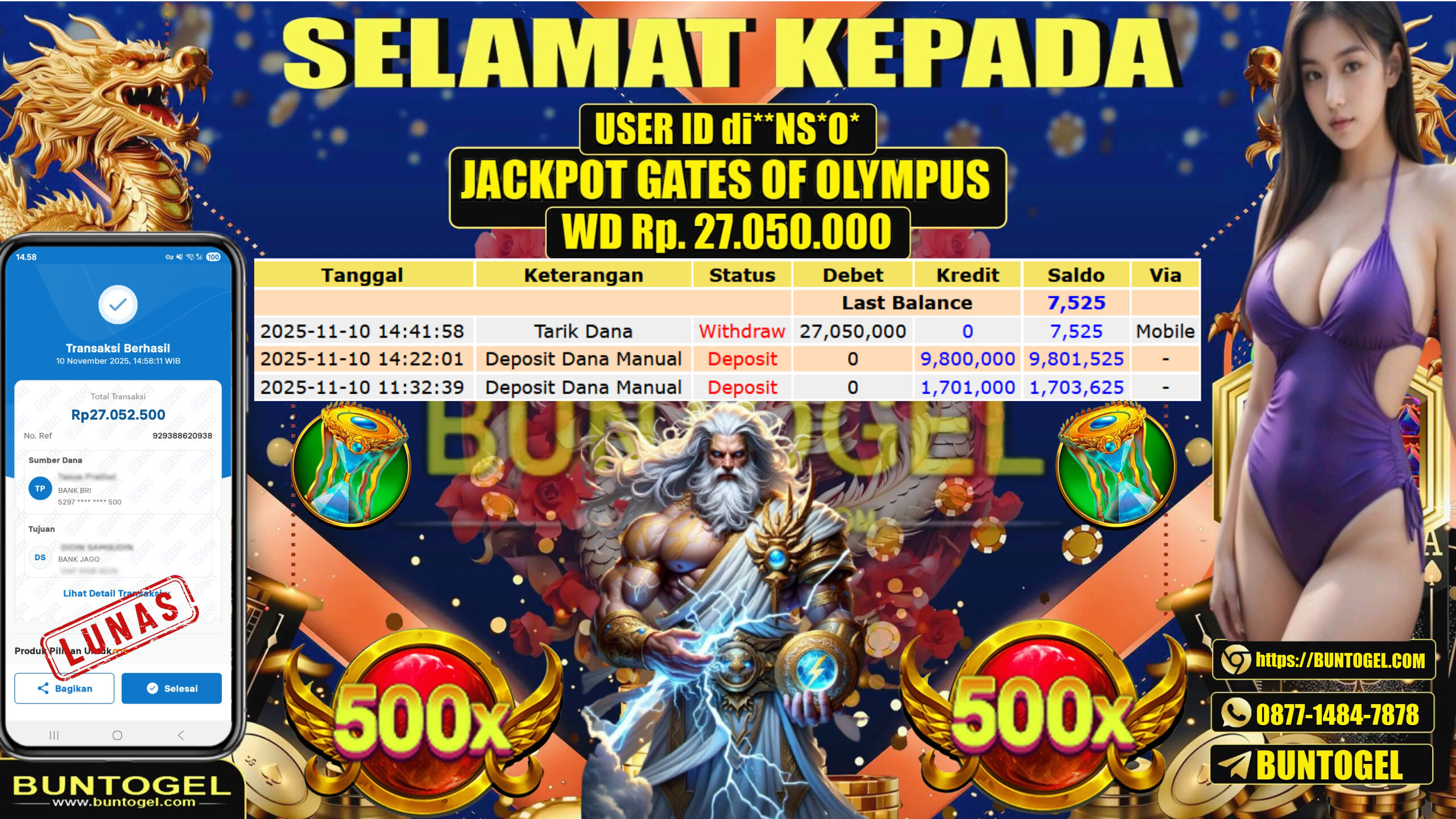 BUKTI BAYAR BUNTOGEL