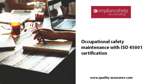 Is your present occupational health and safety program working effectively? The ISO 45001 certification guides you in streamlining all your operations for workplace safety management. At Compliancehelp Consulting LLC, we help you minimize occupational accidents and pass the certification audit for a seamless accreditation. Get in touch with us here - https://www.quality-assurance.com/.