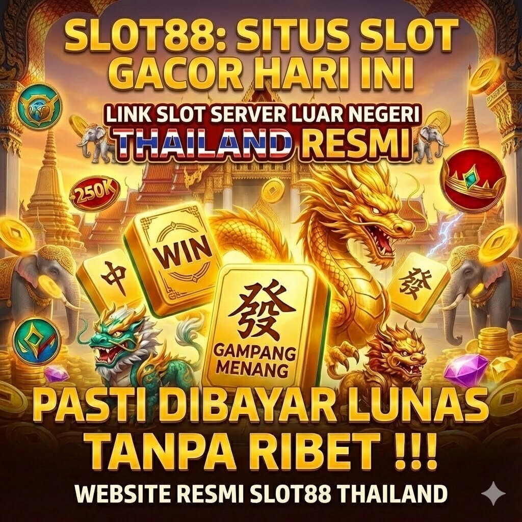 SLOT88: Situs Slot Gacor Hari Ini & Link Slot Thailand Server Luar Negeri Resmi image 1