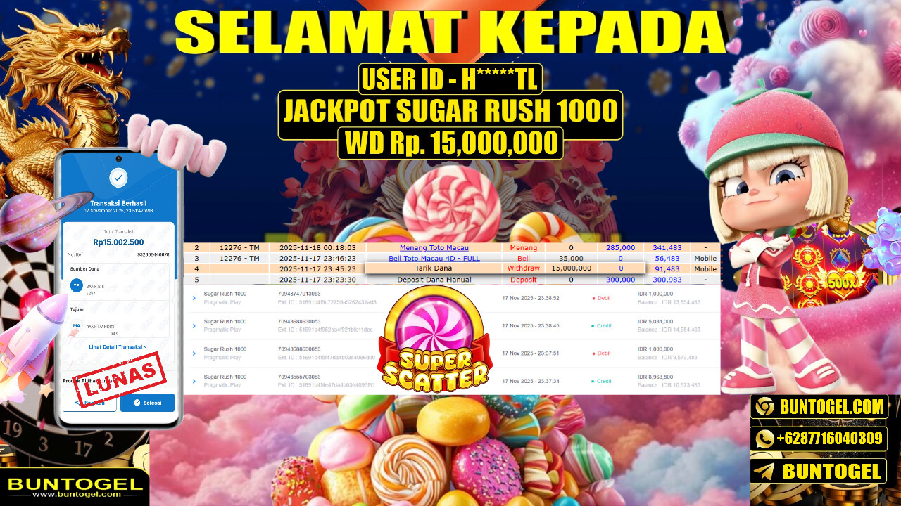BUKTI BAYAR BUNTOGEL