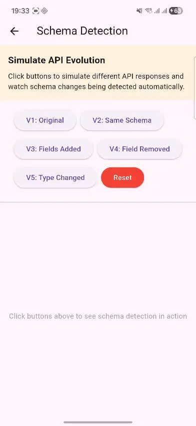 Schema Change Detection