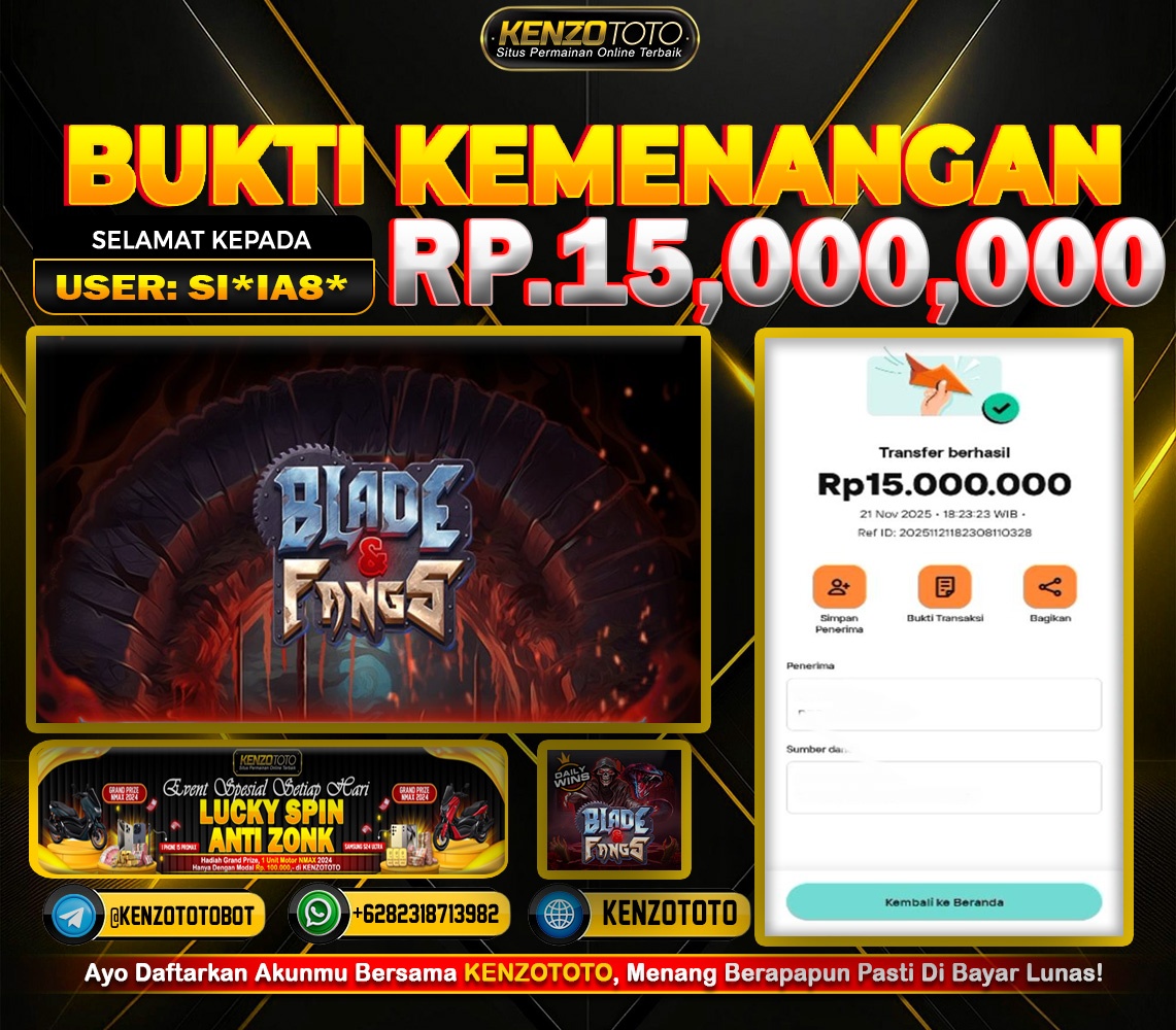 TOTAL WD : RP 15.000.000 CASH!!!