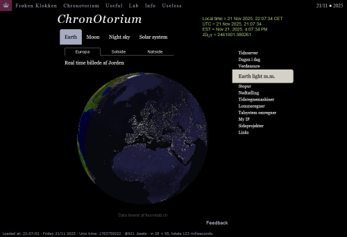 Screenshot 2025 11 21 at 22 07 18 Real time billede af Jorden