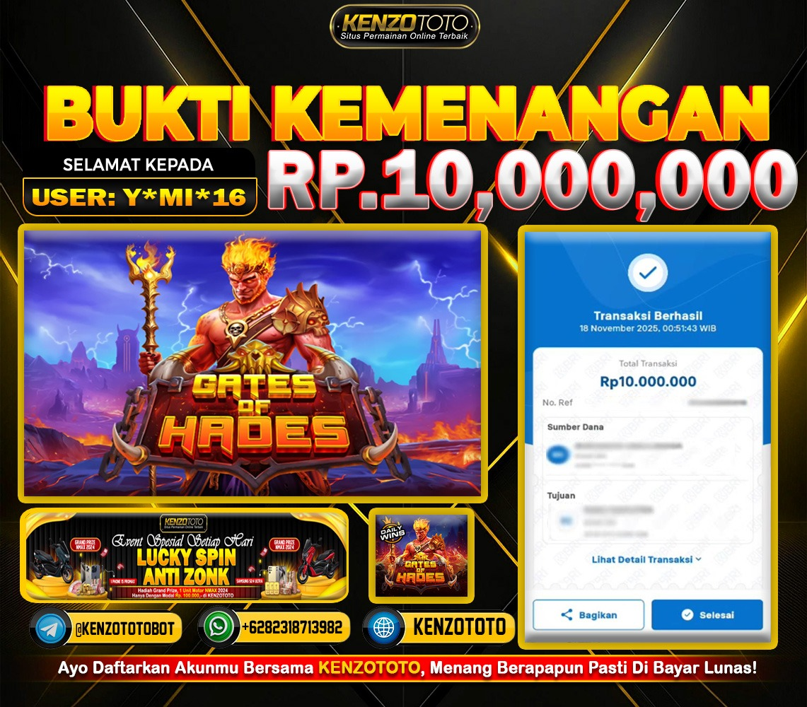 TOTAL WD : RP 10.000.000 CASH!!!