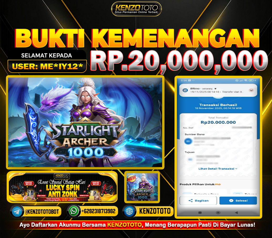 TOTAL WD : RP 20.000.000 CASH!!!