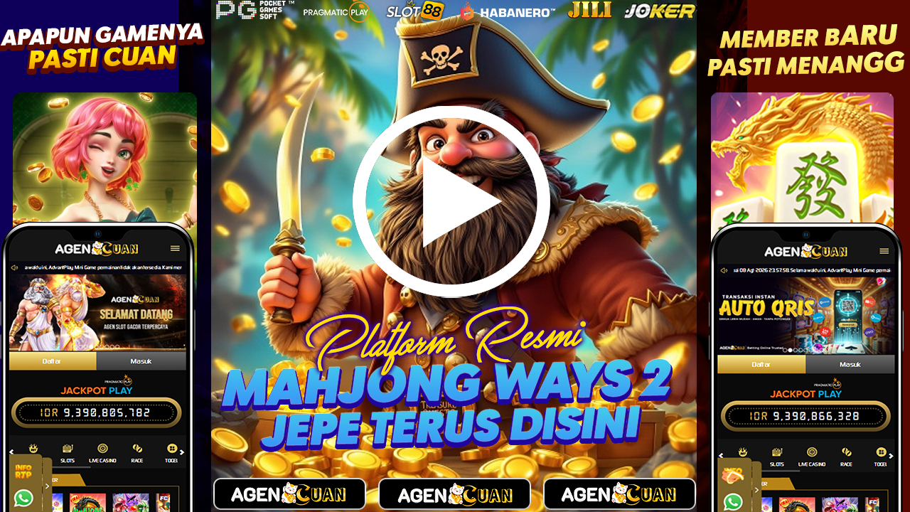 Mahjong Ways 2 AGENCUAN Hadirkan Wild Beruntun yang Bikin Scatter Makin Cuan