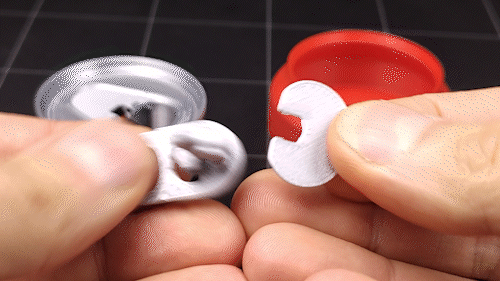 🥫 Can Clicker One・Free STL File for 3D printing・Cults