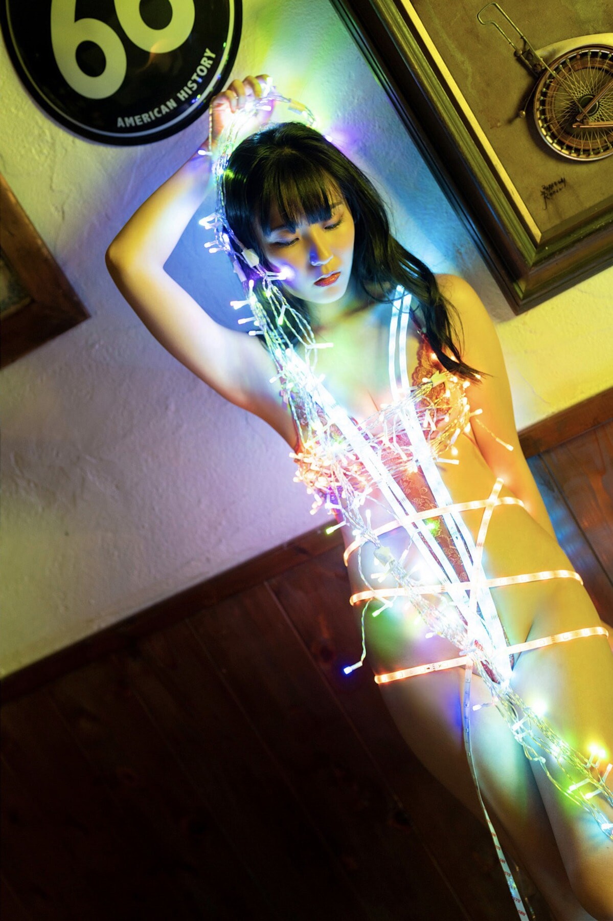 하야시다 모카(林田百加, はやしだ もか) - 플래시 디지털 사진집 2022