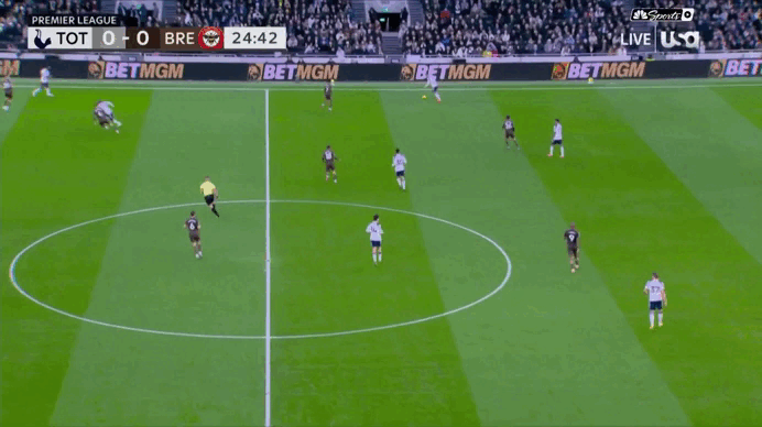 Tottenham 1 0 Brentford (o