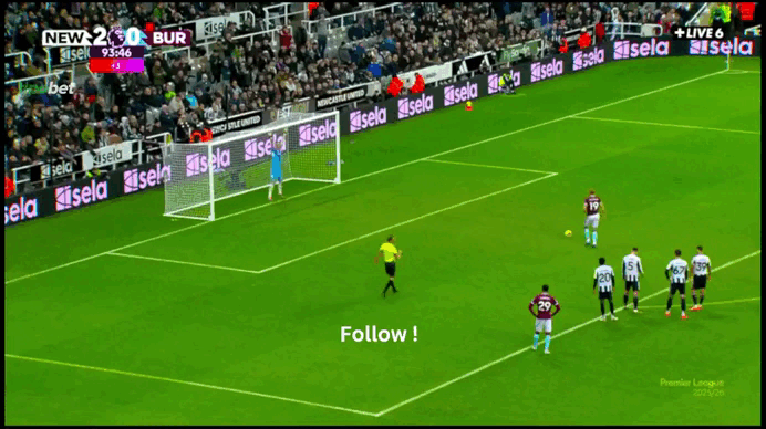 Newcastle United 2 1 Burnley