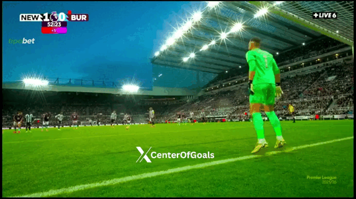 Newcastle United 2 0 Burnley