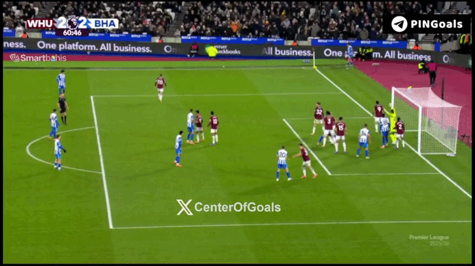 West Ham 2 2 Brighton