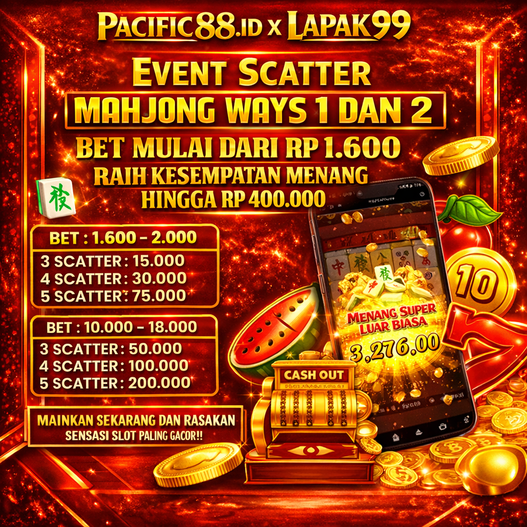 Promo hadiah besar PACIFIC88