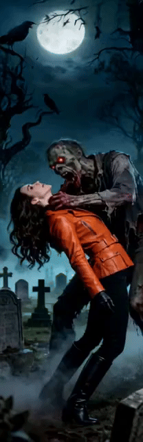 Elsa Bloodstone Zombie Bite 4