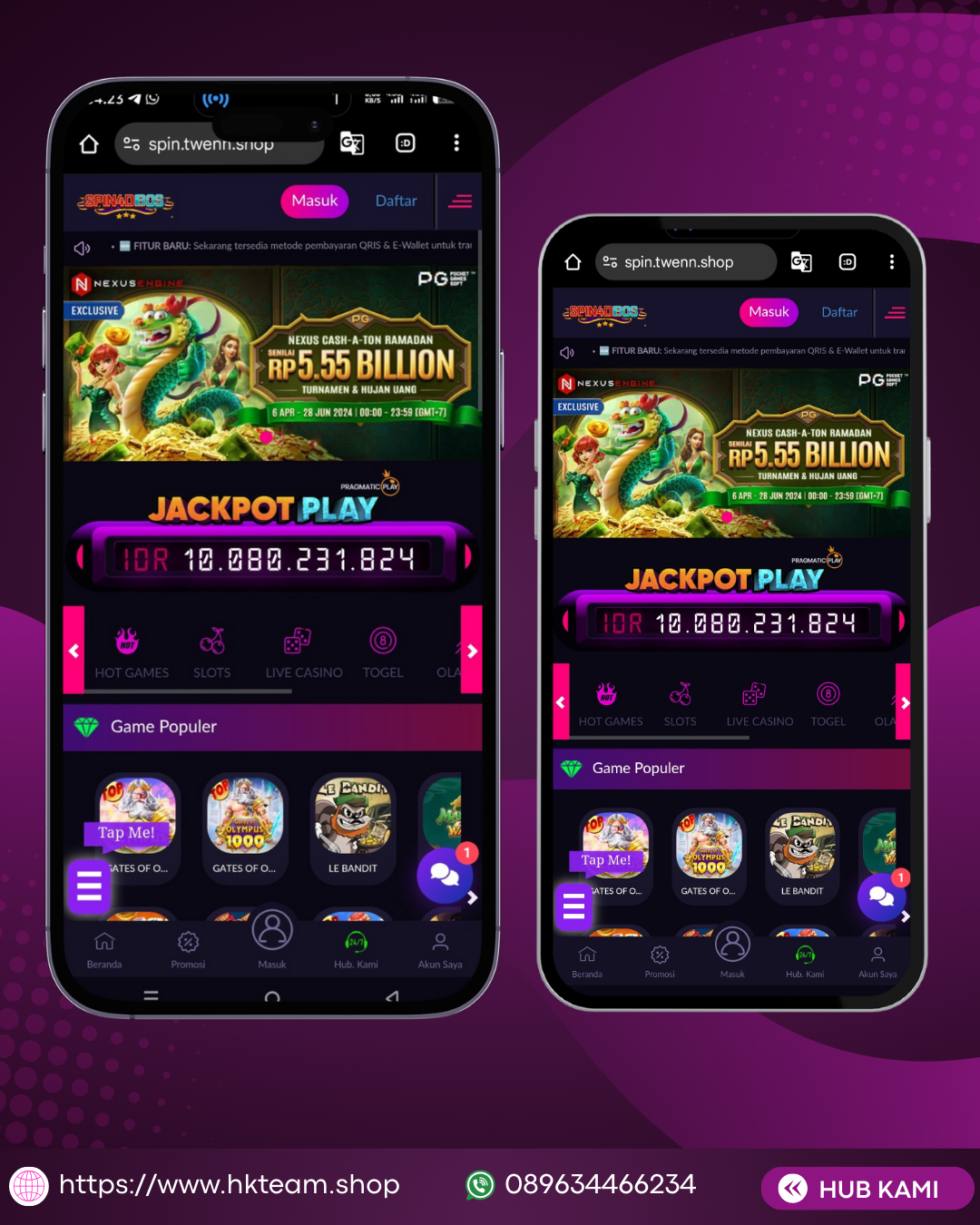 READY NEXUS GAMING SUPP QRIS DAN PANEL YG LENGKAP GAME ON