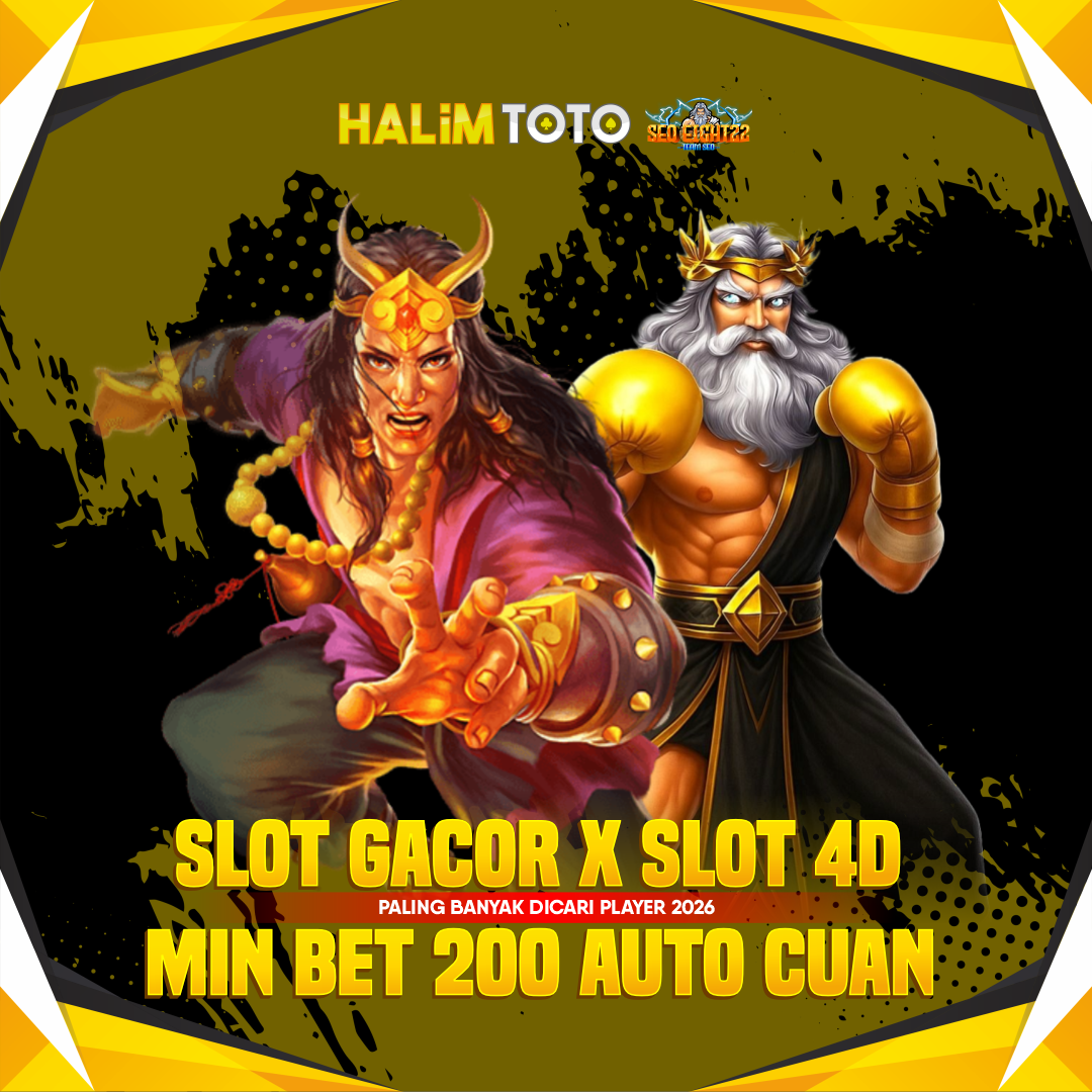 HALIMTOTO: Situs Slot Gacor X Slot 4D Min Bet 200 Auto Cuan Melintir Bosquimage 1