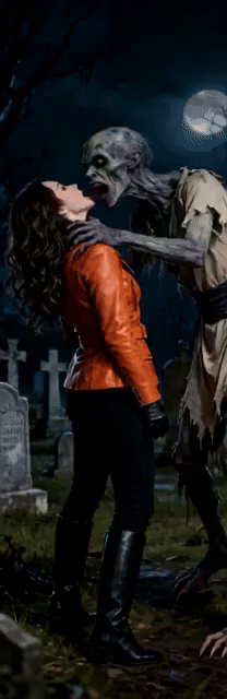 Elsa Bloodstone Zombie Bite 6 (Normal Speed)