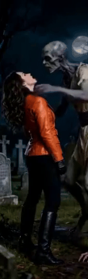 Elsa Bloodstone Gets Bitten by a Zombie 6