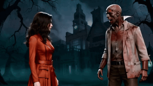 Elsa Bloodstone Zombie Bite 2