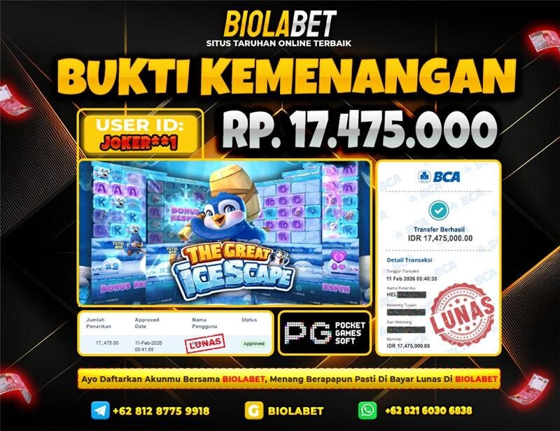 BIOLABET JACKPOT PG Soft Rp.17.475.000.,- LUNAS