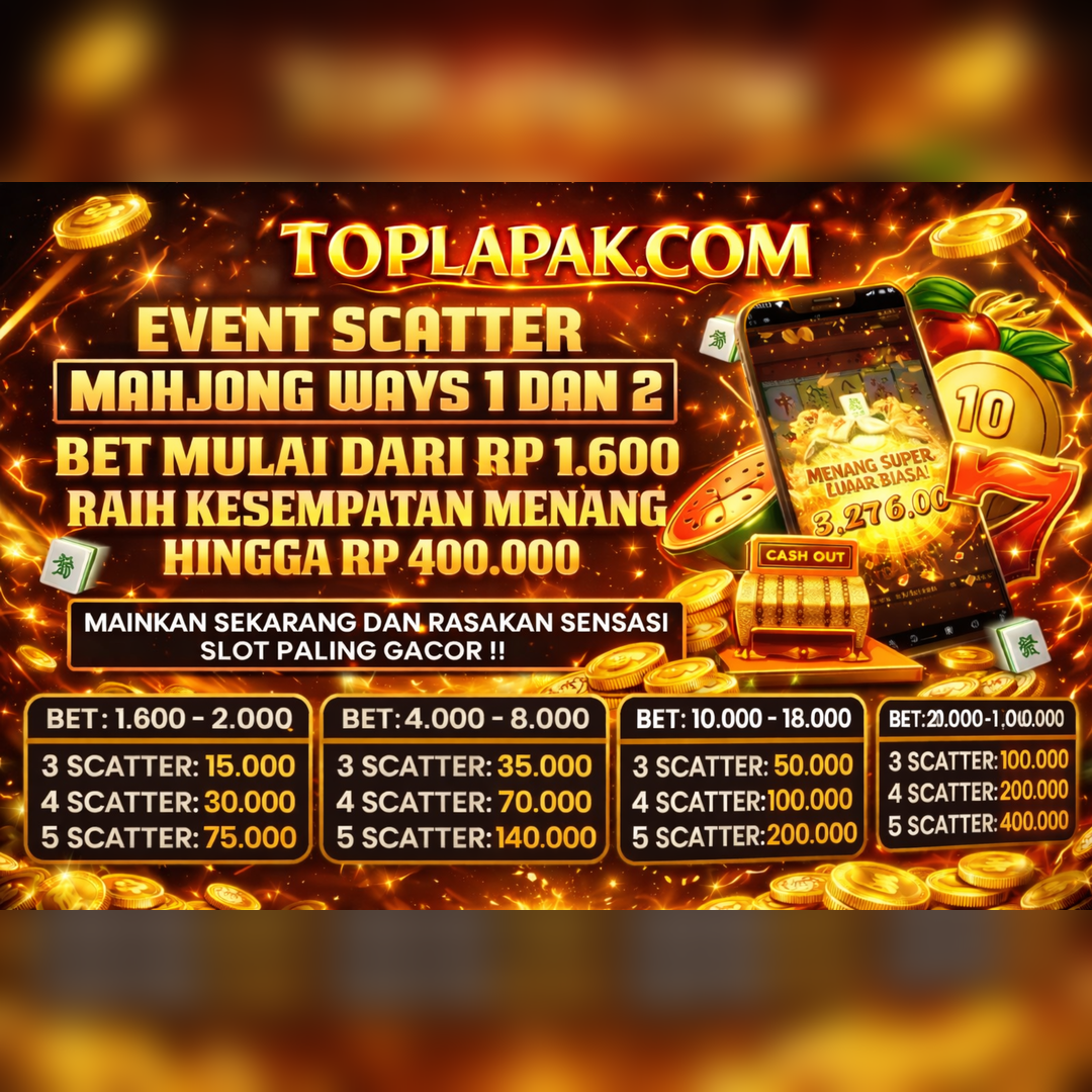 Promo hadiah besar TOPLAPAK