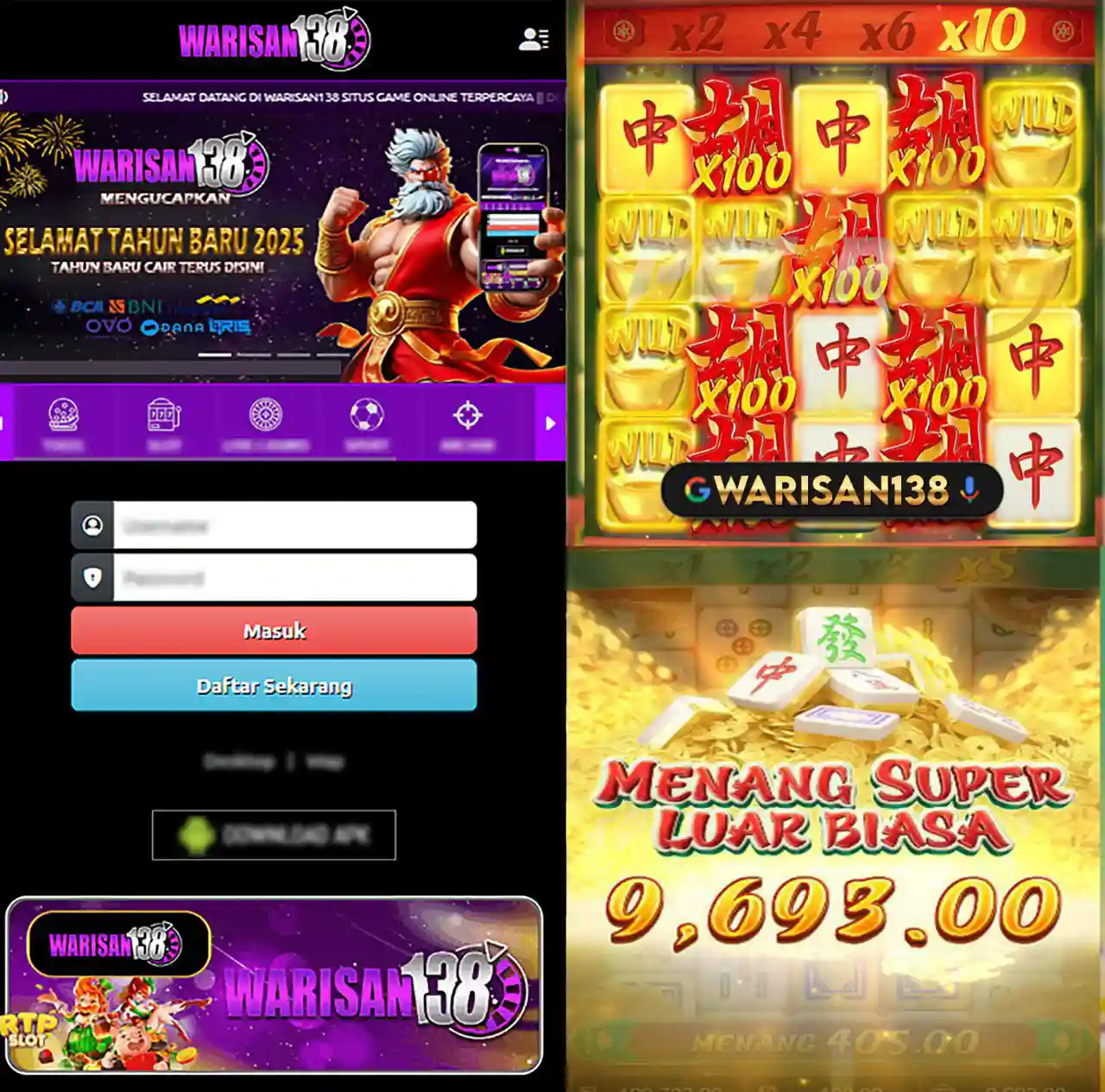 Promo WARISAN138