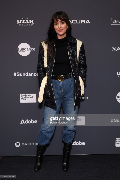 PARK CITY, UTAH - JANUARY 20: Dakota Johnson attends the 2023 Sundance Film Festival "The Disappeara